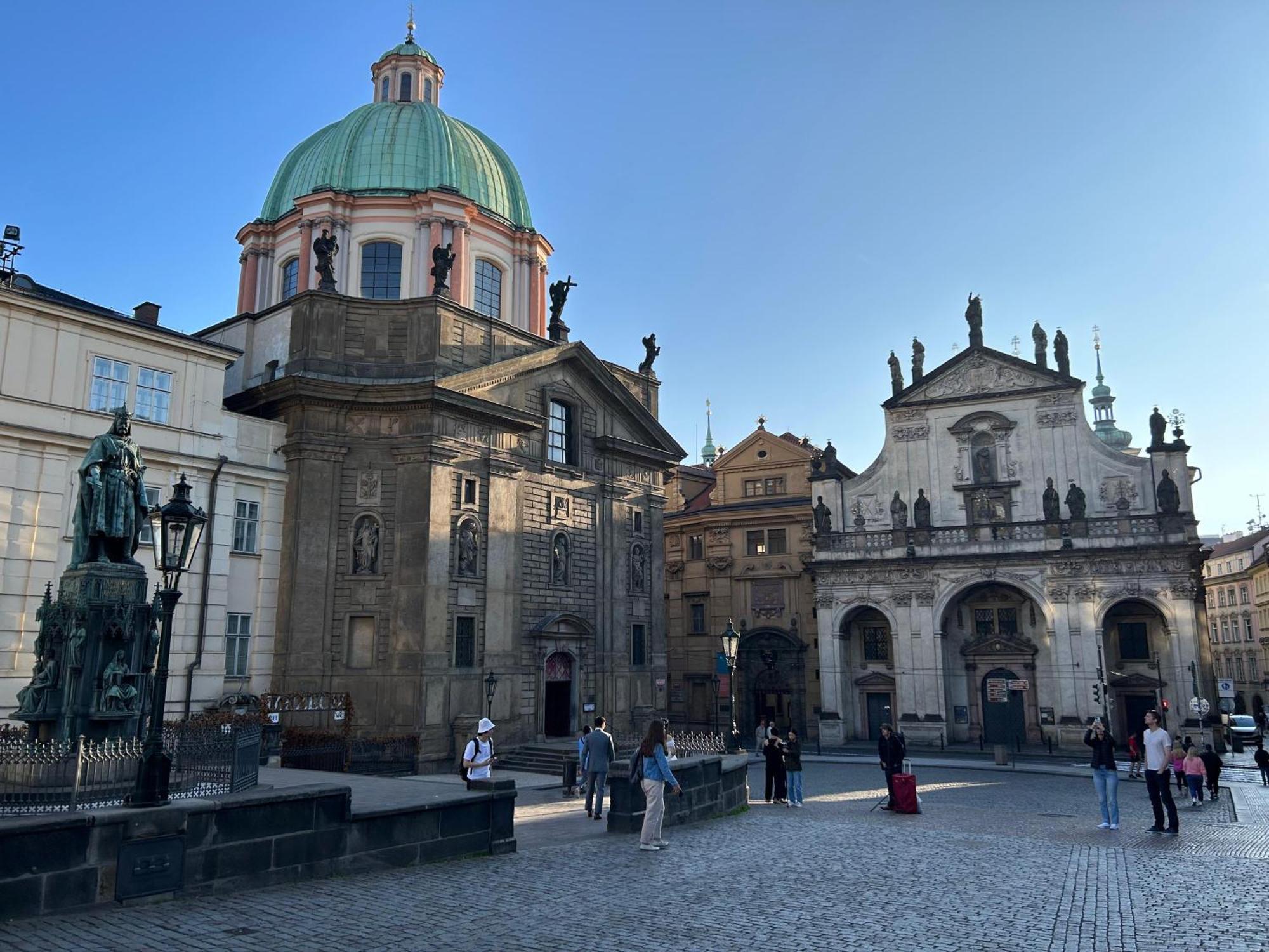 Hostel Downtown Praga Exterior foto